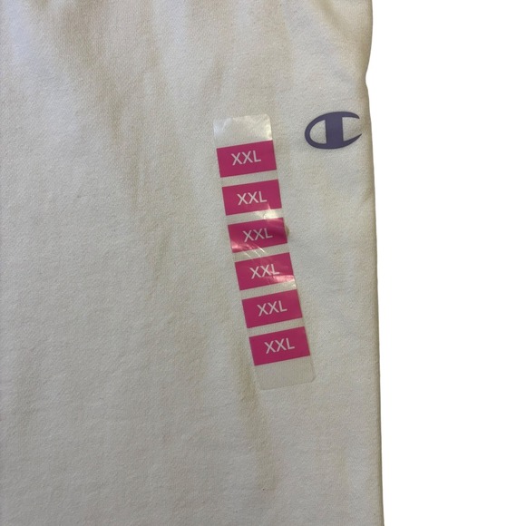 Champion Women Sweatpants Natural Beige Color Size XXL New With Tags - Picture 7 of 10